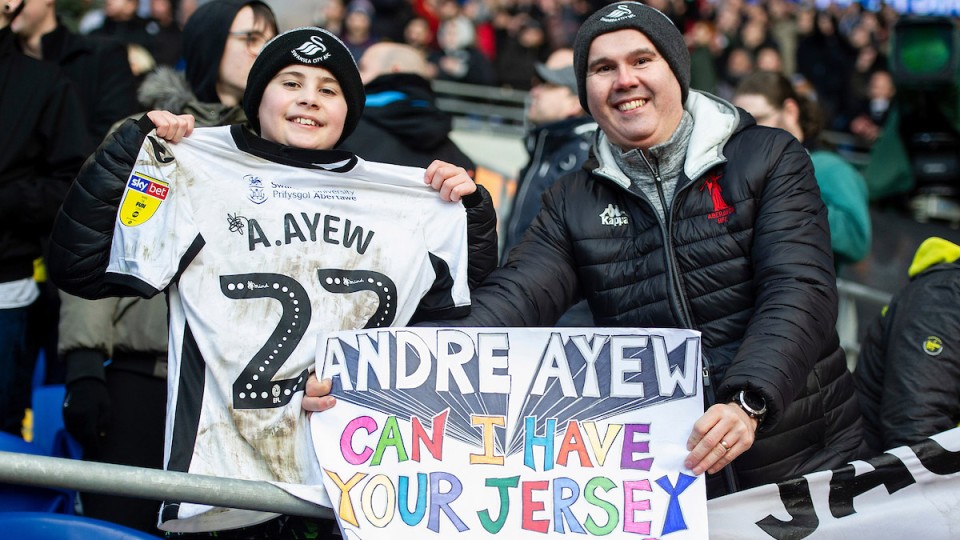 Swansea City fans