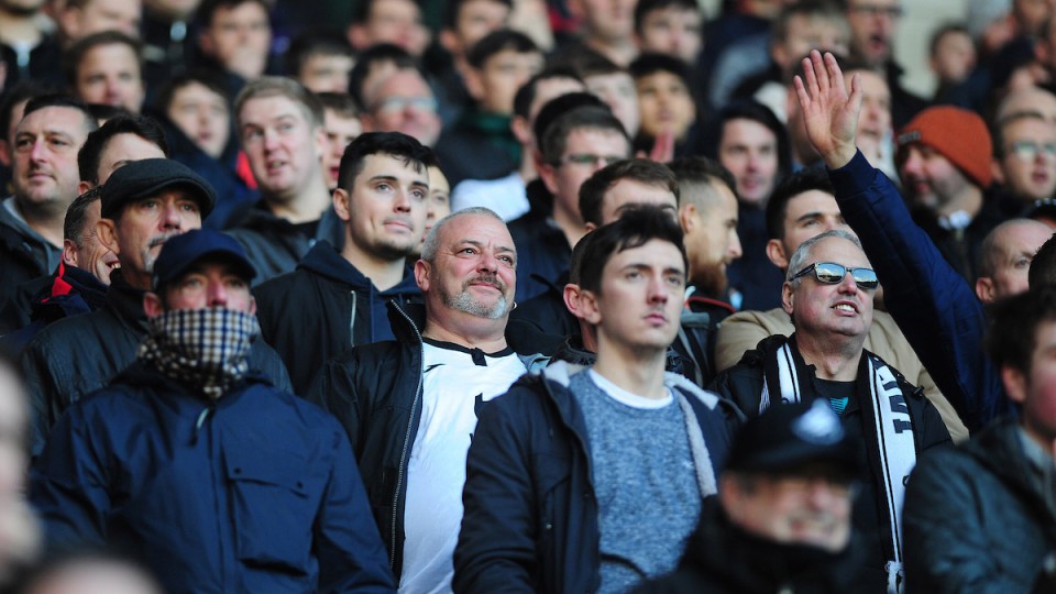 Swansea City fans