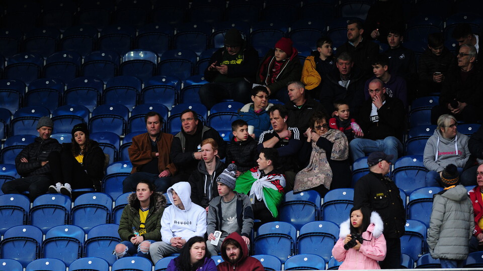 Swansea City supporters
