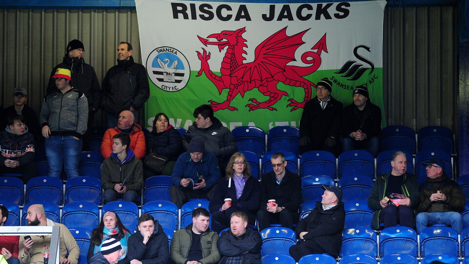 Swansea City supporters