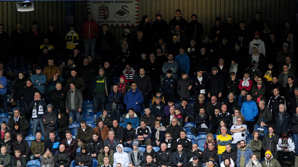 Swansea City supporters