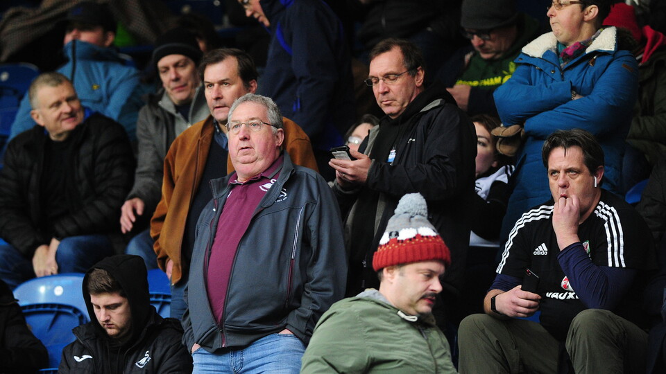 Swansea City supporters
