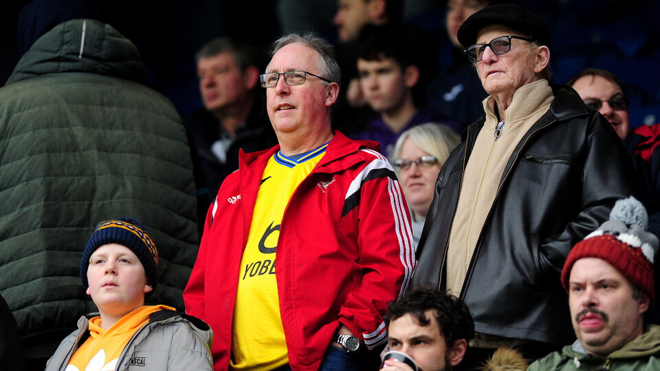 Swansea City supporters