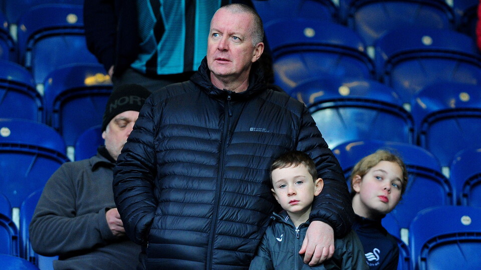 Swansea City supporters