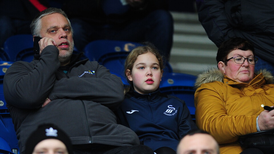 Swansea City supporters