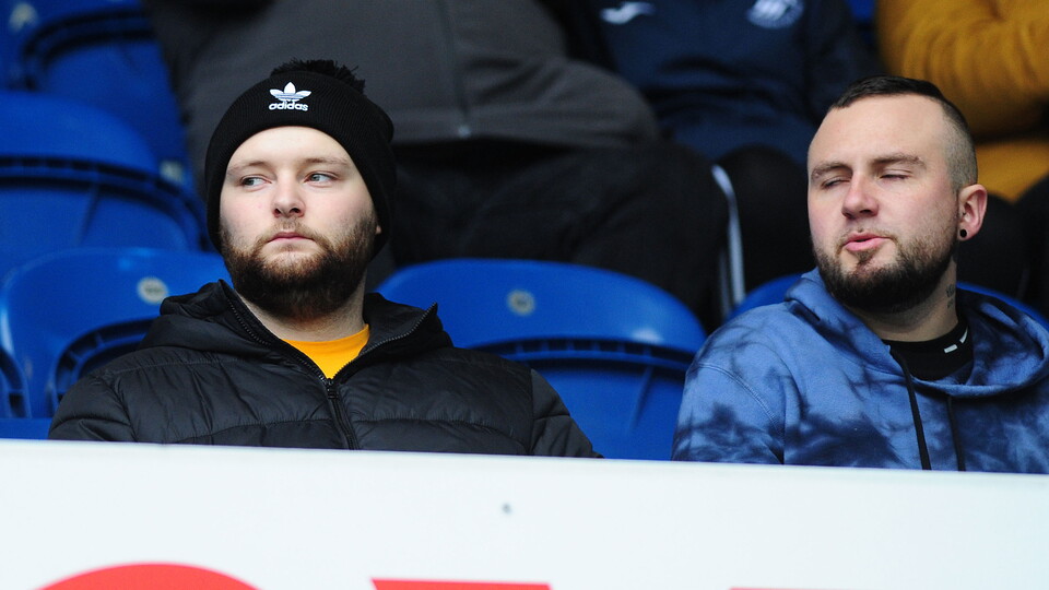 Swansea City supporters