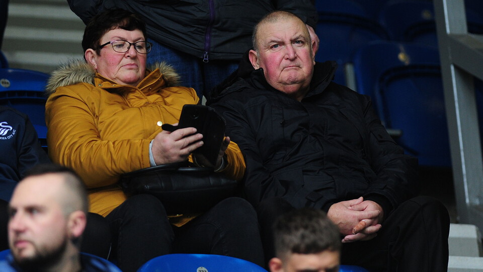 Swansea City supporters
