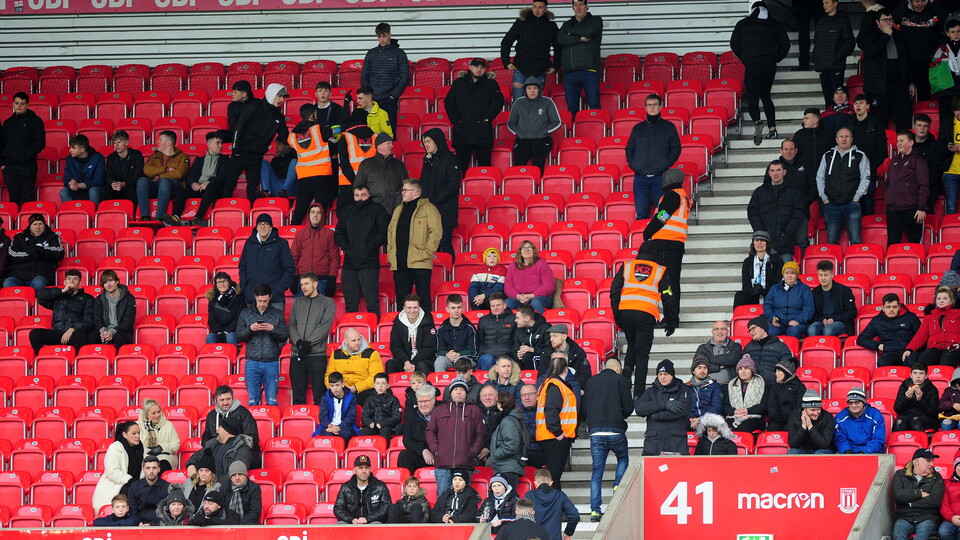 Swansea City supporters