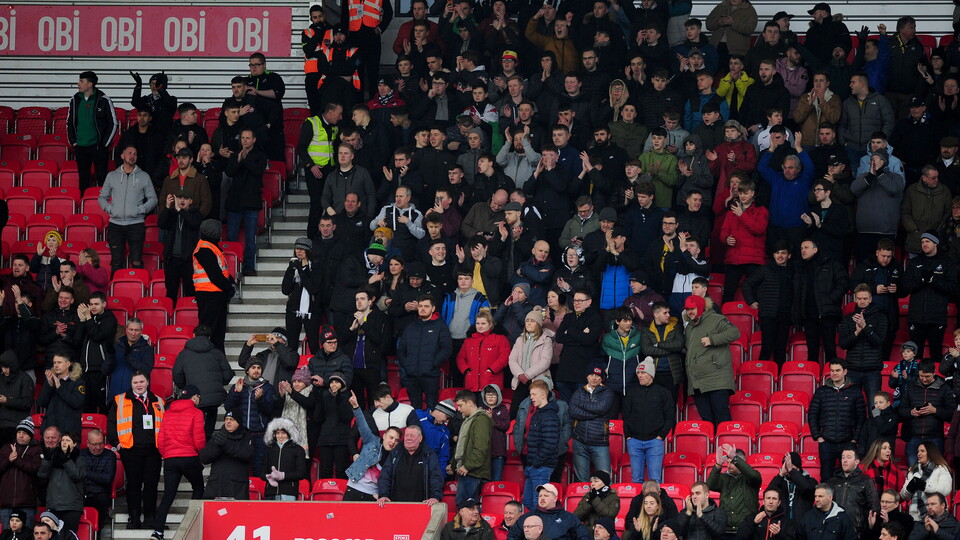 Swansea City supporters