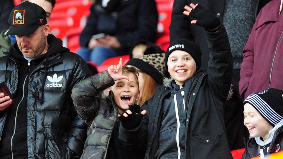 Swansea City supporters