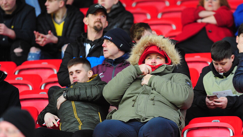 Swansea City supporters