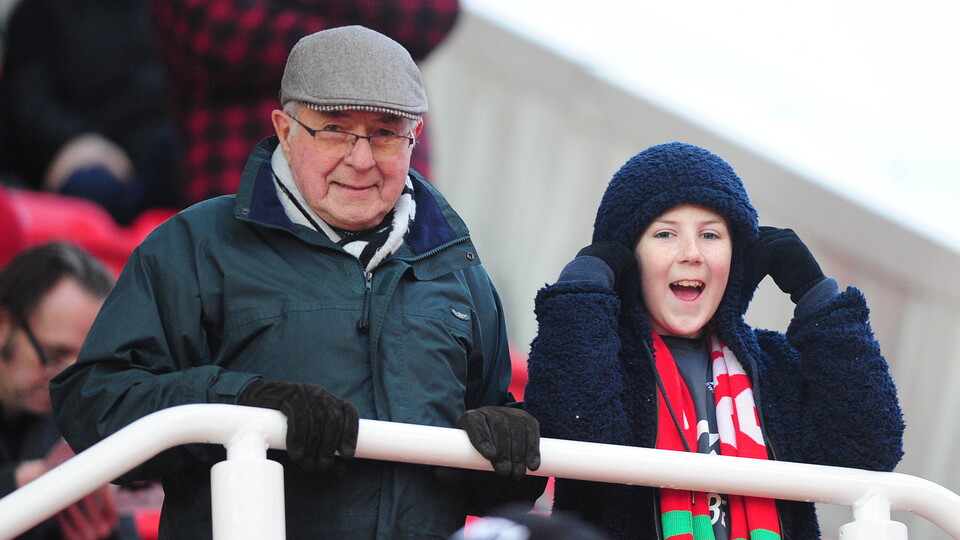 Swansea City supporters