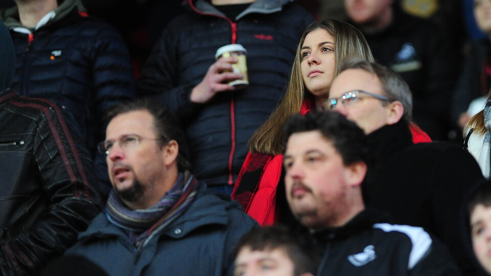 Swansea City supporters
