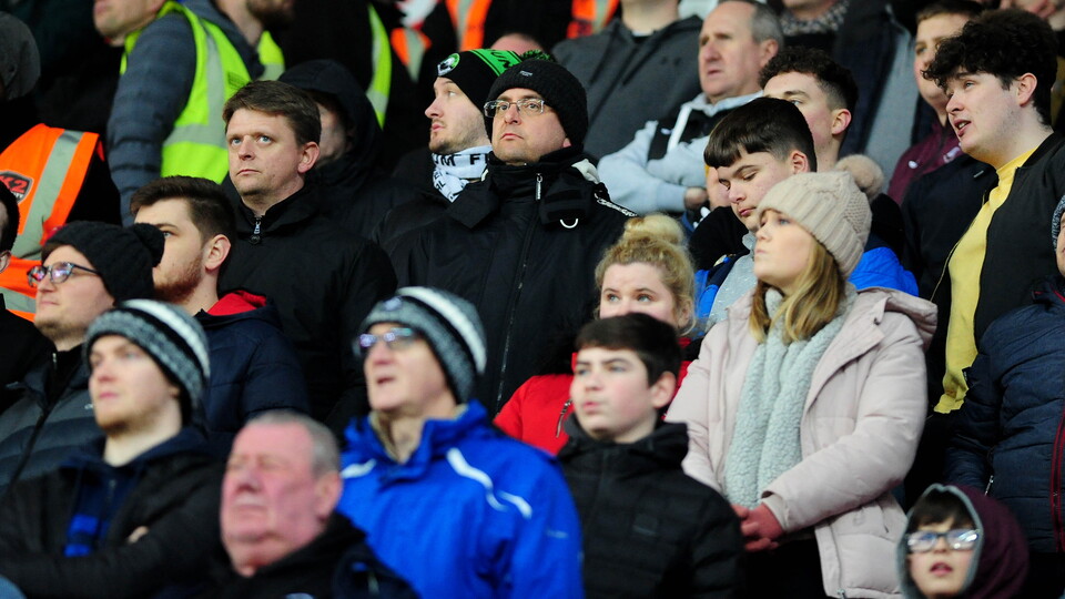 Swansea City supporters
