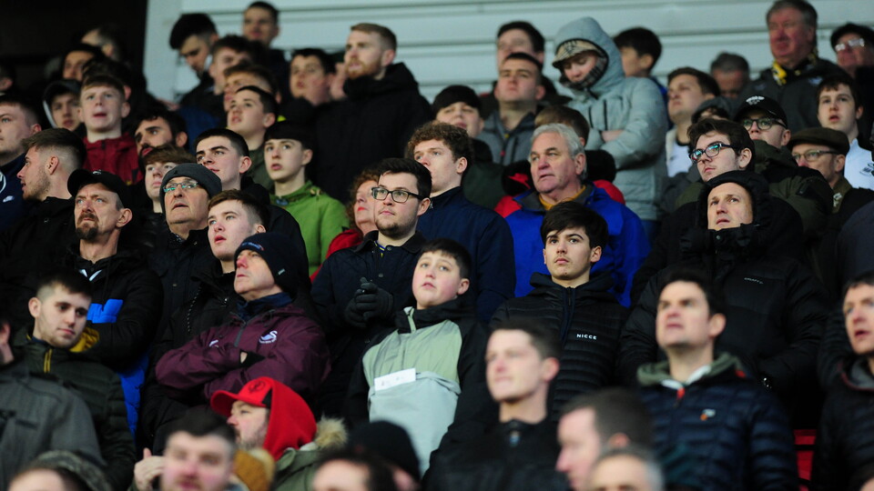 Swansea City supporters