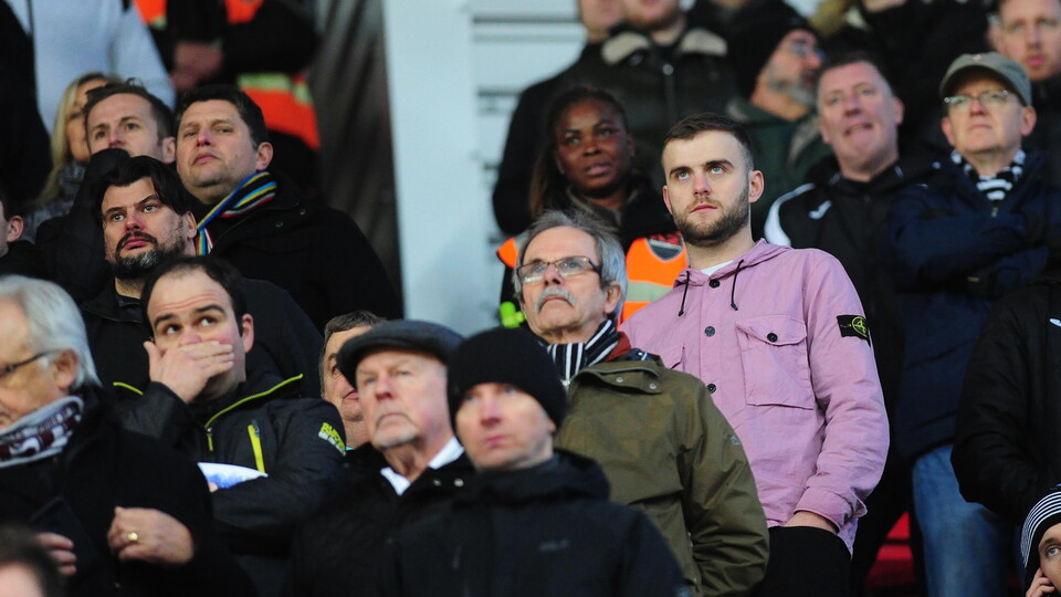 Swansea City supporters