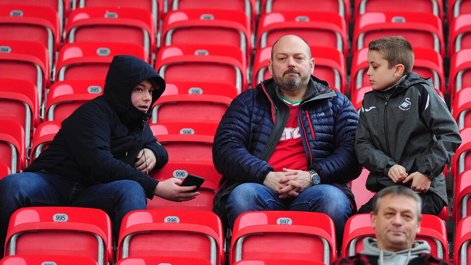 Swansea City supporters