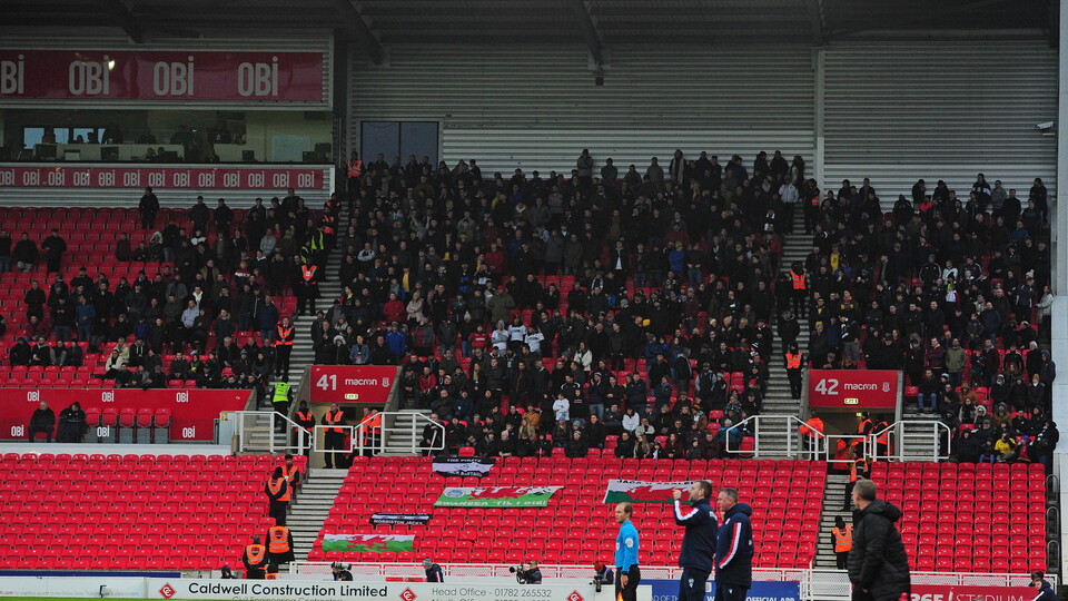 Swansea City supporters