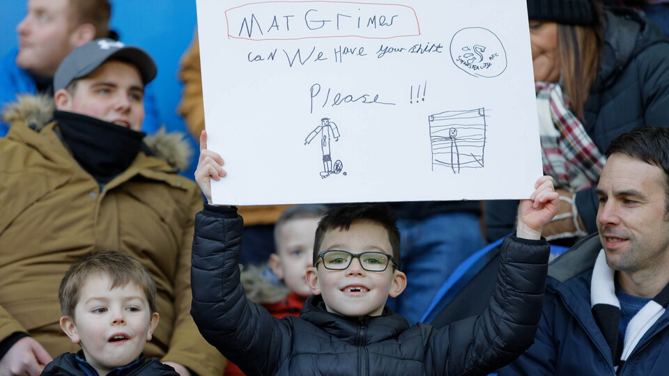 Swansea City fans