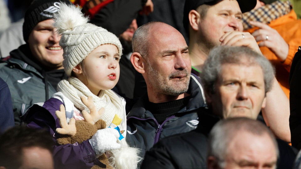 Swansea City fans