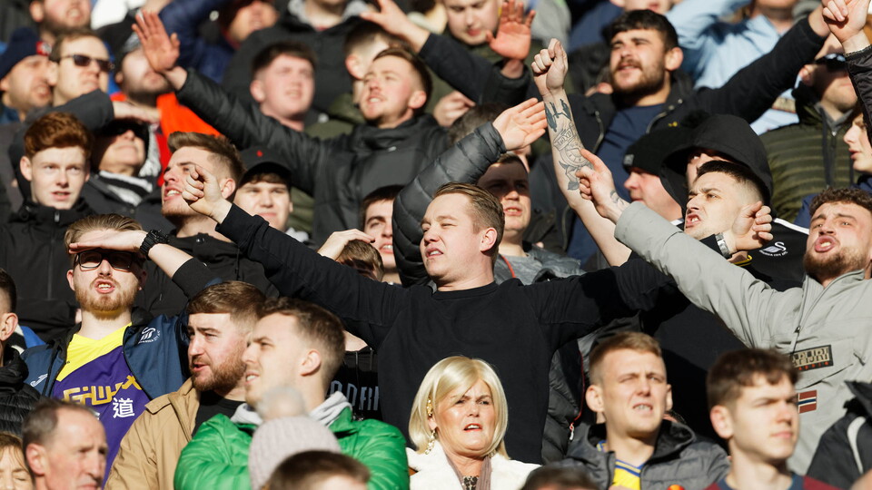Swansea City fans