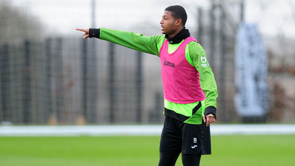 Swansea City training