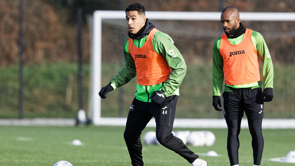 Swansea City training