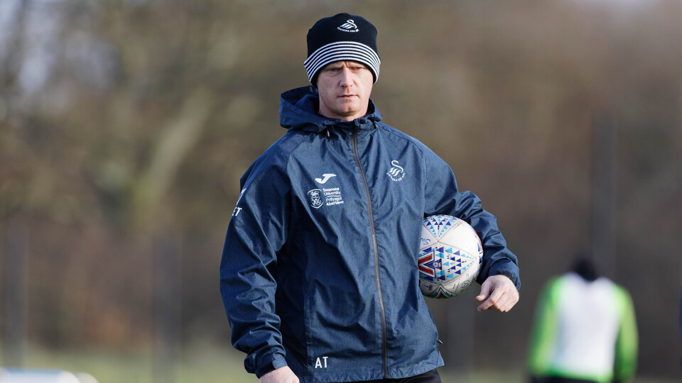 Swansea City training