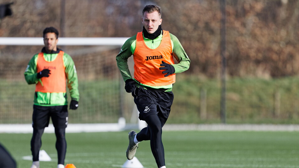 Swansea City training