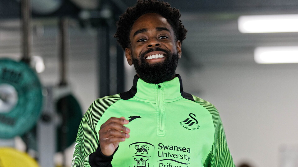 Swansea City training