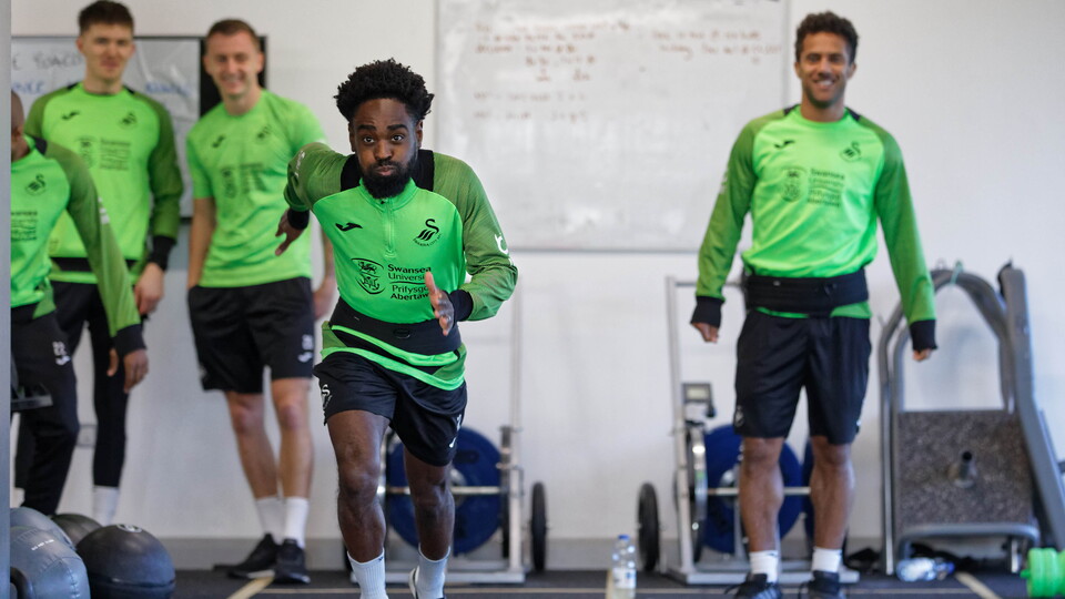 Swansea City training