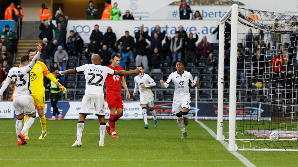 Swansea City v Wigan 