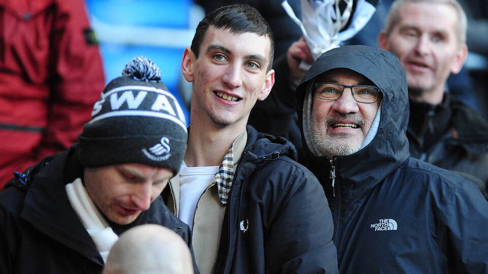 Swansea City fans