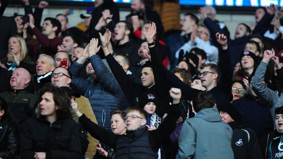 Swansea City fans