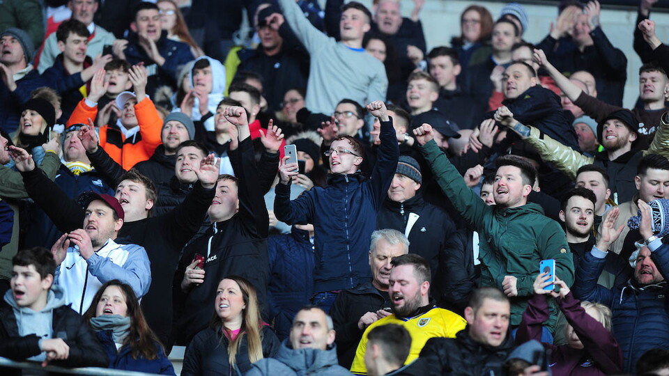 Swansea City fans