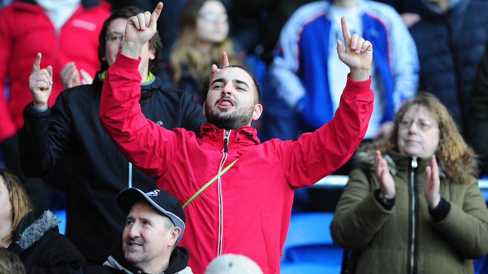 Swansea City fans