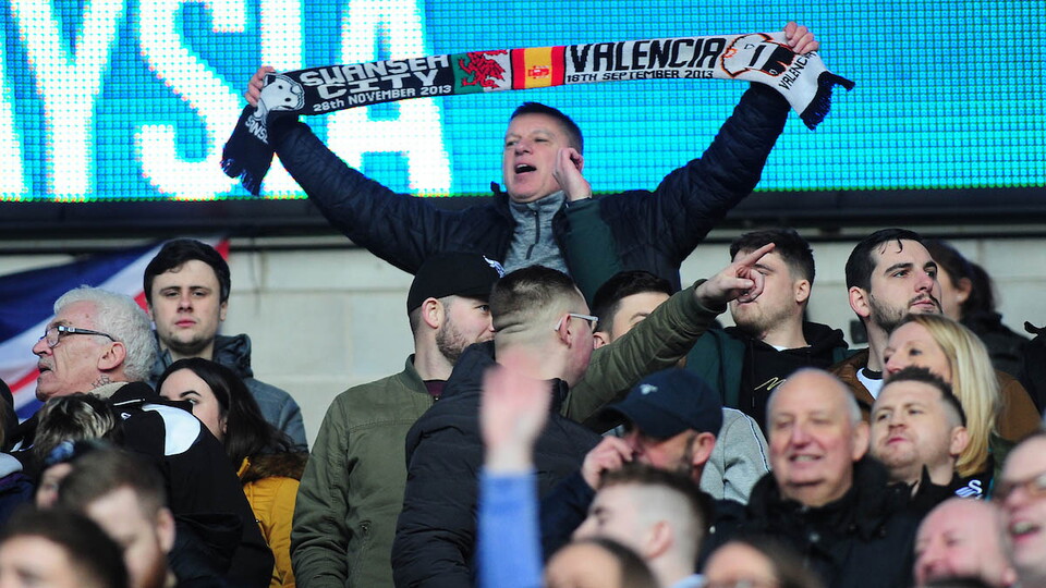 Swansea City fans