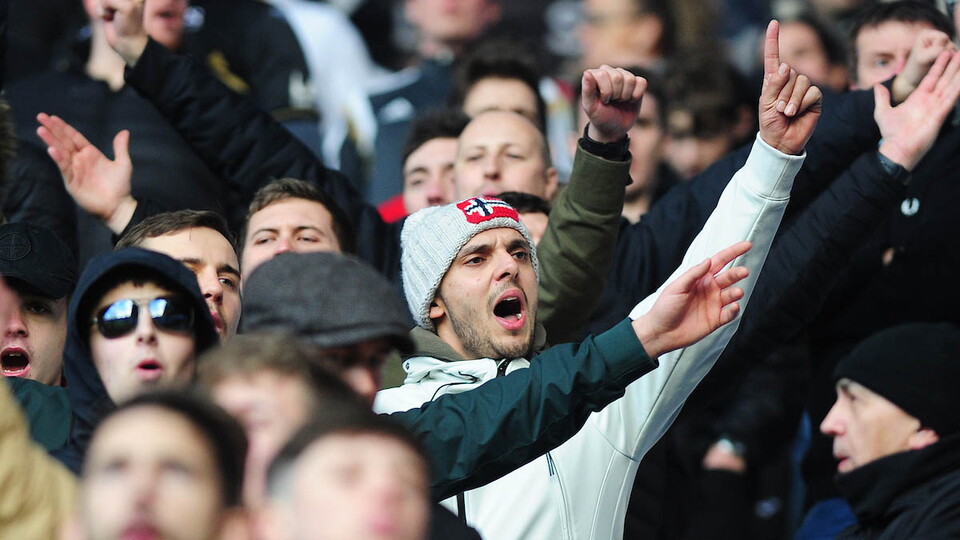 Swansea City fans