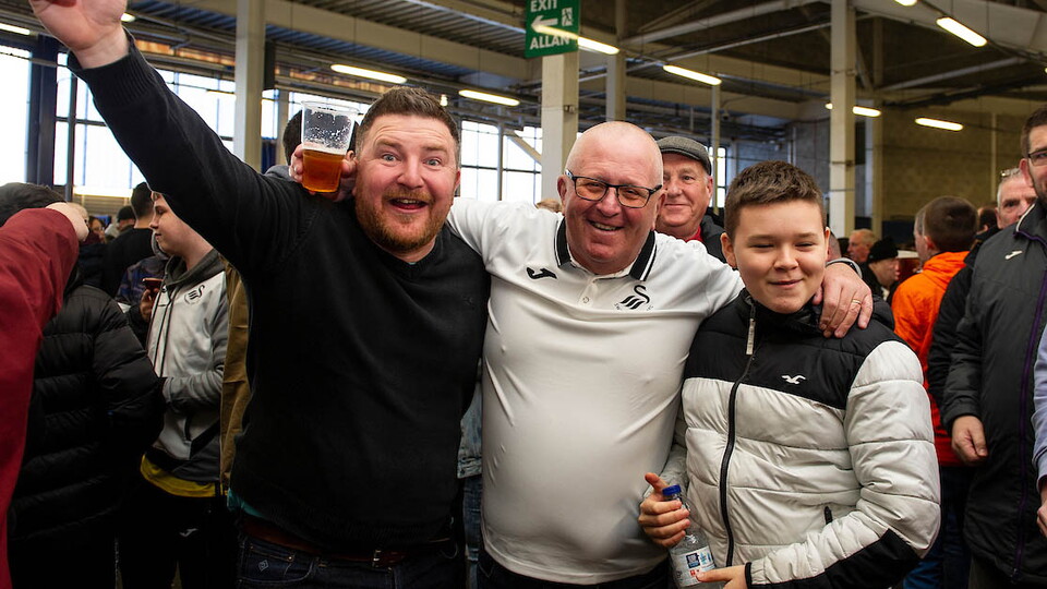 Swansea City fans