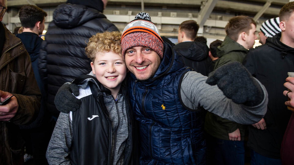 Swansea City fans