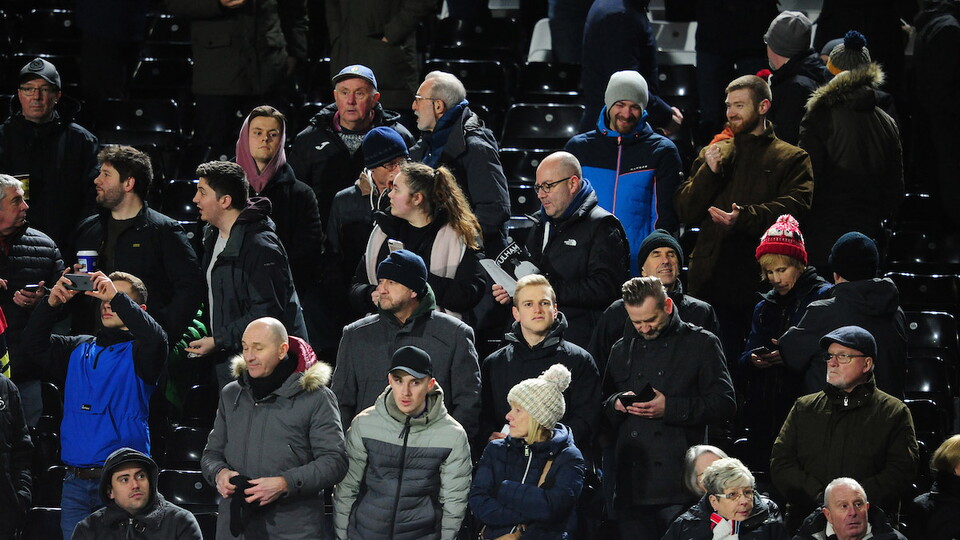 Swansea City supporters