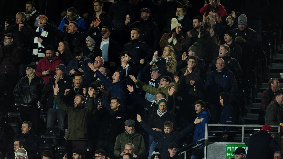 Swansea City supporters