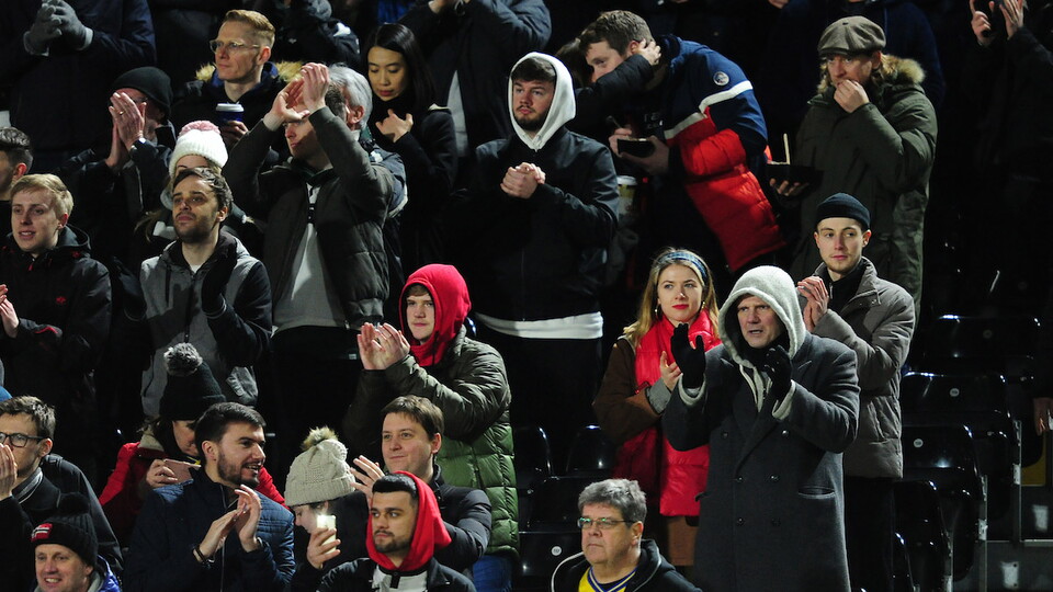 Swansea City supporters