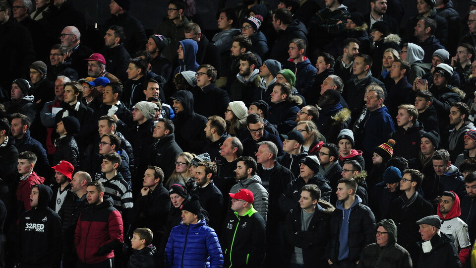 Swansea City supporters