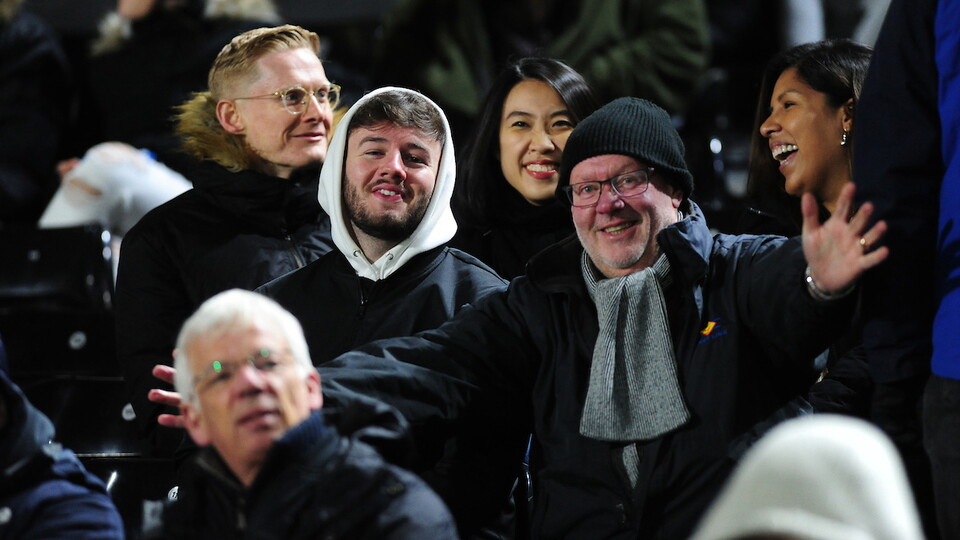 Swansea City supporters