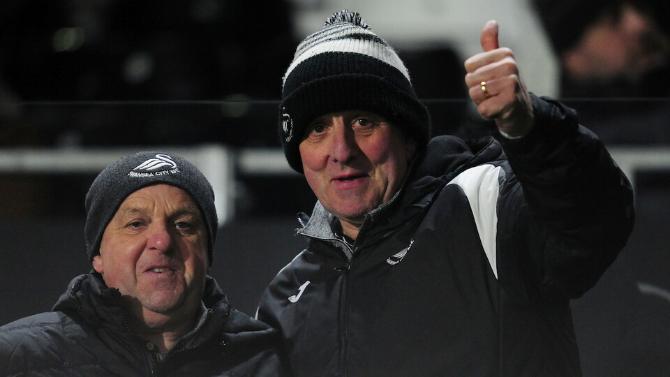 Swansea City supporters
