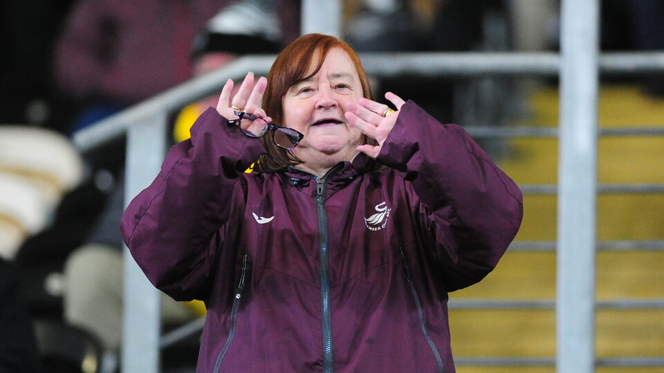 Swansea City supporters