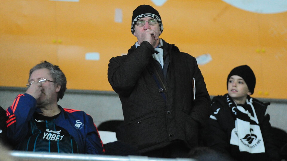 Swansea City supporters