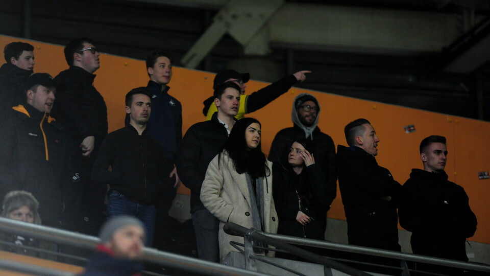 Swansea City supporters