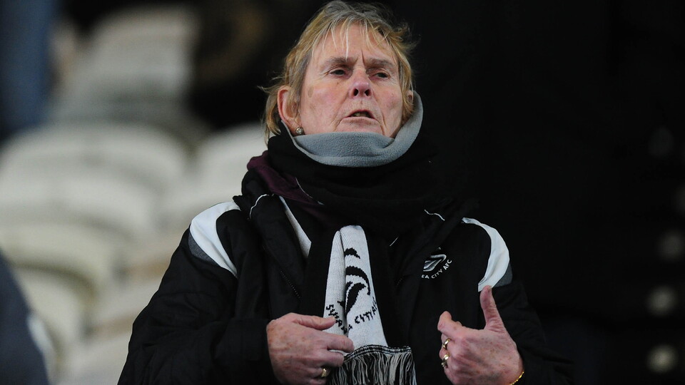 Swansea City supporters
